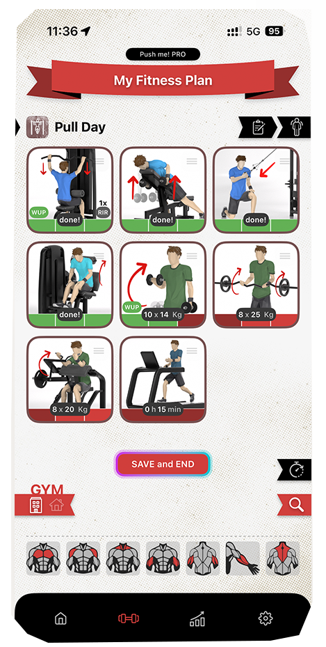 Everything for your workout